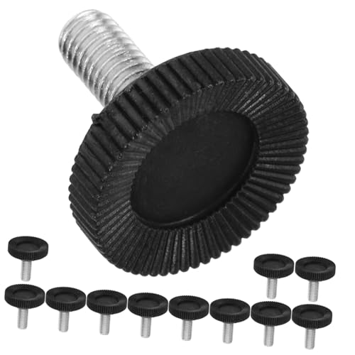 Tofficu 12 Stück Teiliges Möbel Stellfüße Verstellbar Verschleißfest und Korrosionsbeständig rutschfeste Möbel Nivellierfüße für Stuhl Schrank Tisch und Regal Schwarz Tofficu 12 Stück Teiliges Möbel Stellfüße Verstellbar Verschleißfest und Korrosionsbeständig rutschfeste Möbel Nivellierfüße für Stuhl Schrank Tisch und Regal Schwarz von Tofficu