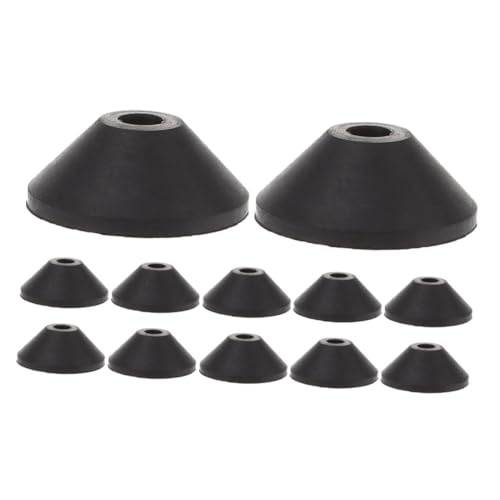 Tofficu 12 Stück Teiliges Schwarze Konische Gummi dichtscheiben für Wc spülkasten Langlebige Toiletten waschbecken unterlegscheiben Einfache Montage Vielseitig Einsetzbar für Haushalts Tofficu 12 Stück Teiliges Schwarze Konische Gummi dichtscheiben für Wc spülkasten Langlebige Toiletten waschbecken unterlegscheiben Einfache Montage Vielseitig Einsetzbar für Haushalts von Tofficu