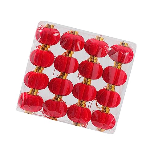 Tofficu 16 Stück Teiliges Rote Chinesische Neujahrs Laternen Hängende Ornamente für Indoor und Outdoor Festliche Dekoration für Partys Hochzeiten und Geburtstage Tofficu 16 Stück Teiliges Rote Chinesische Neujahrs Laternen Hängende Ornamente für Indoor und Outdoor Festliche Dekoration für Partys Hochzeiten und Geburtstage von Tofficu
