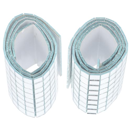 Tofficu 2 Rollen Selbstklebende Mosaik Spiegelfliesen aus Robustem Fiberglas für DIY Wandtattoos und Wanddekoration Langlebige Glasspiegel Aufkleber für Wohnzimmer Ktv Bad und Kreative Tofficu 2 Rollen Selbstklebende Mosaik Spiegelfliesen aus Robustem Fiberglas für DIY Wandtattoos und Wanddekoration Langlebige Glasspiegel Aufkleber für Wohnzimmer Ktv Bad und Kreative von Tofficu