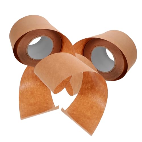 Tofficu 2 Rollen Stark Haftendes Kraftpapier Packband Vielseitiges Wasserfestes Versandklebeband für Kartonversiegelung Rahmenfixierung und DIY Geschenkverpackung Umweltfreundlich Tofficu 2 Rollen Stark Haftendes Kraftpapier Packband Vielseitiges Wasserfestes Versandklebeband für Kartonversiegelung Rahmenfixierung und DIY Geschenkverpackung Umweltfreundlich von Tofficu