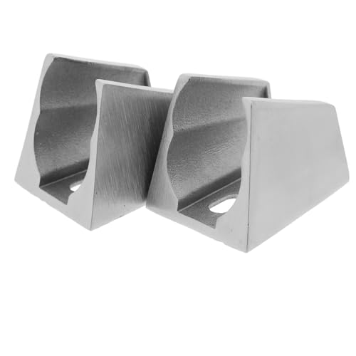 Tofficu 2 STÜCK Handbrausehalter aus Edelstahl Verstellbare Duschkopfhalterung mit Festem Sockel Stabile Basis für Handbrause Langlebiger Duschkopfhalter für Badezimmer von Tofficu