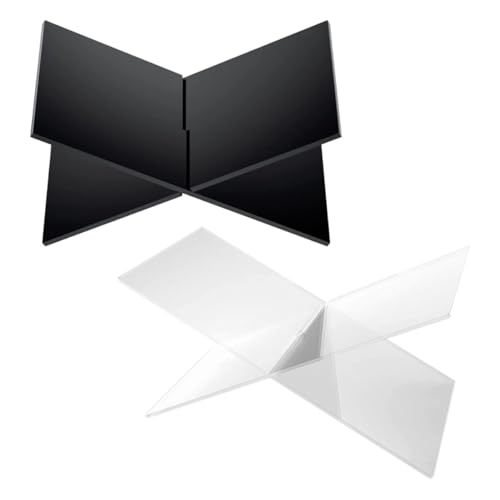 Tofficu 2 Sätze Acryl Buchhalter Transparenter und Schwarzer Magazinhalter Offenes Buchständer Display für Bibeln Kochbücher Zeitschriften Schreibtisch und Küchentheke Tofficu 2 Sätze Acryl Buchhalter Transparenter und Schwarzer Magazinhalter Offenes Buchständer Display für Bibeln Kochbücher Zeitschriften Schreibtisch und Küchentheke von Tofficu