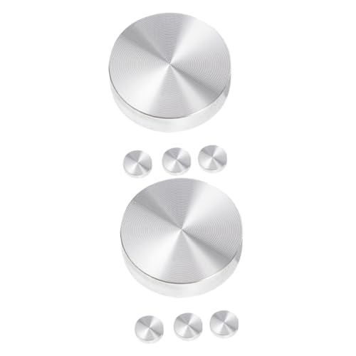Tofficu 2 Sätze Aluminiumlegierung Rundscheibenadapter Für Glastische Und Couchtische Praktischer Und Stabiler Metallkreisadapter Installieren Verwenden Für Möbel Und Vitrinen 4 Stück * 2 Tofficu 2 Sätze Aluminiumlegierung Rundscheibenadapter Für Glastische Und Couchtische Praktischer Und Stabiler Metallkreisadapter Installieren Verwenden Für Möbel Und Vitrinen 4 Stück * 2 von Tofficu