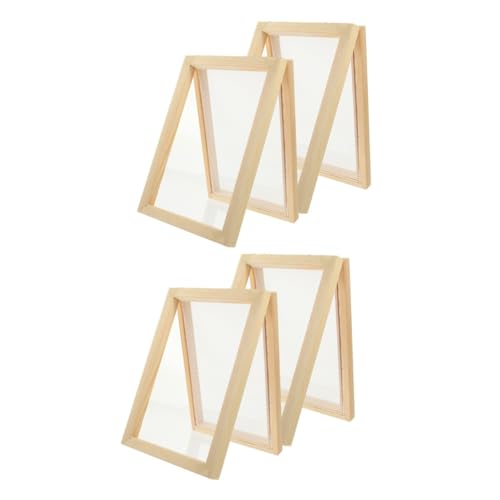 Tofficu 2 Sätze Materialpaket Für Holzkunst-bilderrahmen Bildschirm Zur Papierherstellung Papierstreifen Schimmel Und Rahmen Für Papierherstellung Papiersieb Hölzern Khaki 2 Stück * 2 Tofficu 2 Sätze Materialpaket Für Holzkunst-bilderrahmen Bildschirm Zur Papierherstellung Papierstreifen Schimmel Und Rahmen Für Papierherstellung Papiersieb Hölzern Khaki 2 Stück * 2 von Tofficu