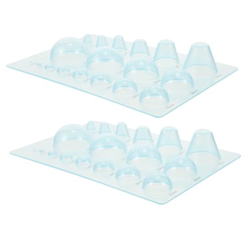 Tofficu 4stücke Papier Quilling Formen Transparente Blaue Bastelwerkzeuge Für Präzise Kunstwerke Für Blumen-töpfe Und Kreative Papierprojekte Aus Robustem Gefertigt von Tofficu