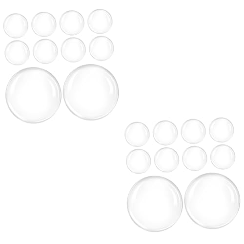 Tofficu 2 Sätze Transparente Türgriffpuffer Teiliges Wand Schutzstopper Für Türknäufe Selbstklebend Für Holz Und Metall Effektiver Wand Und Möbel Schutz Installieren 10 Stück * 2 von Tofficu