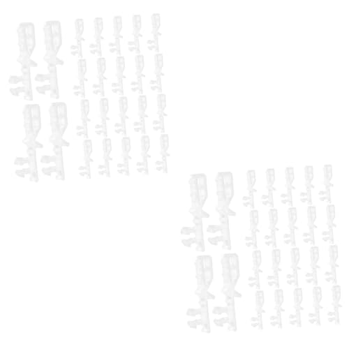 Tofficu 48stücke Transparente Jalousie Clips Für Vorhänge Zuverlässige Halterungen Für Verschiedene Fensterdekorationen Einfach Zu Verwenden Und Langlebig Für Vertikale Jalousien Tofficu 48stücke Transparente Jalousie Clips Für Vorhänge Zuverlässige Halterungen Für Verschiedene Fensterdekorationen Einfach Zu Verwenden Und Langlebig Für Vertikale Jalousien von Tofficu