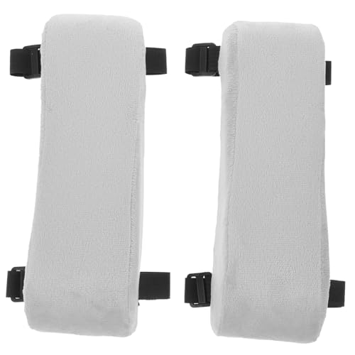 Tofficu 2 Stück Armlehnenpolster mit Memory schaum Ergonomische Stuhl Armlehnenauflage für Büro Gaming und Bequemes Langlebiges Stützkissen zur Druckentlastung Passend von Tofficu