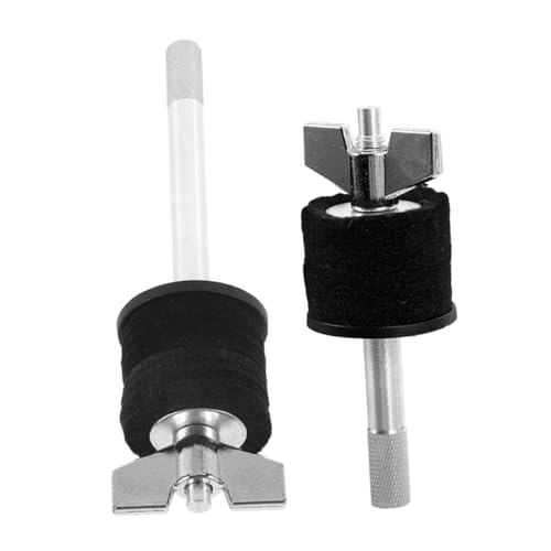 Tofficu 2 Stück Beckenstapler Halterung für Percussion Drum Teile Robuste und Langlebige Beckenarmhalterung mit Erhöhtem Design für Flexible Beckenanordnungen von Tofficu