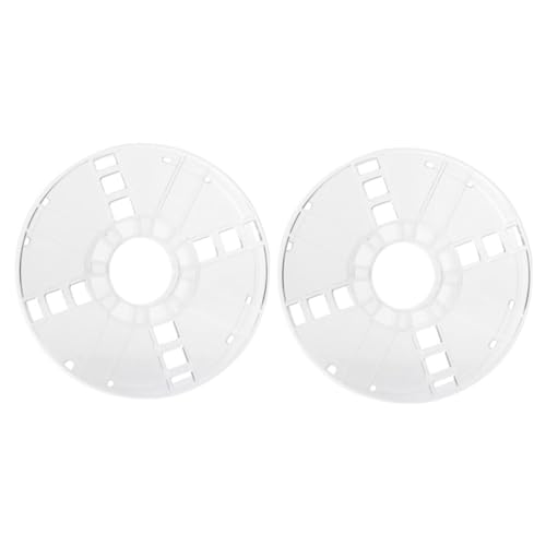 Tofficu 2 Stück Drucker Spulen Kunststoff Spulen Transparent Hohl Filamentrolle Ersatzteile Kompatibel für Drucker mit Glatter Oberfläche und Einfacher Installation Tofficu 2 Stück Drucker Spulen Kunststoff Spulen Transparent Hohl Filamentrolle Ersatzteile Kompatibel für Drucker mit Glatter Oberfläche und Einfacher Installation von Tofficu