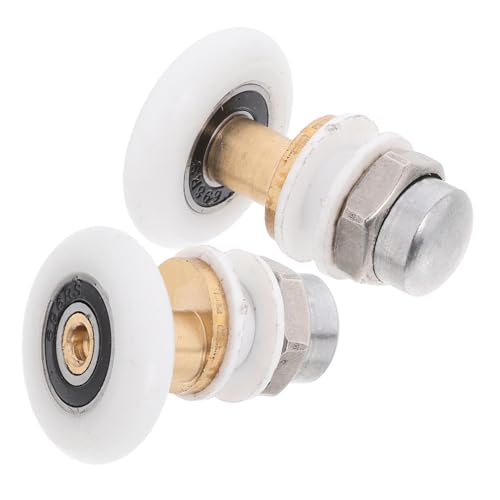 Tofficu 2 Stück Duschschiebetür Einzelrad mit Großem Lager Langlebig und Einfach zu Montieren Klassische Bogenform für Glas duschtüren Geeignet für Bad und Dampfkabinen Tofficu 2 Stück Duschschiebetür Einzelrad mit Großem Lager Langlebig und Einfach zu Montieren Klassische Bogenform für Glas duschtüren Geeignet für Bad und Dampfkabinen von Tofficu