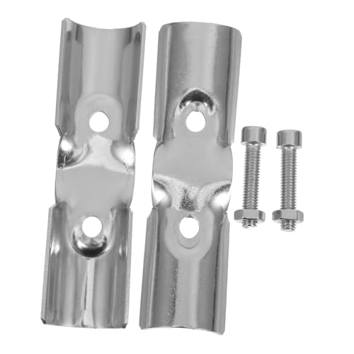 Tofficu 2 Stück Edelstahl Rohrverbinder Kleiderschrank Stangen Eckverbinder mit Schraubfixierung für Möbel Geländer Ablagen Vielseitig Einsetzbar Einfache Montage ohne Werkzeug Tofficu 2 Stück Edelstahl Rohrverbinder Kleiderschrank Stangen Eckverbinder mit Schraubfixierung für Möbel Geländer Ablagen Vielseitig Einsetzbar Einfache Montage ohne Werkzeug von Tofficu