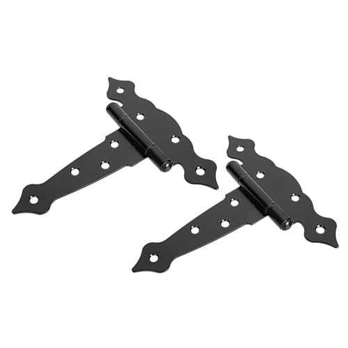 Tofficu 2 Stück Extra Schwere T scharniere für Holztore Gartentor Scharniere aus Eisen mit Korrosionsschutz und Schrauben Geeignet für Scheunentüren Holzzäune Hoftüren Robust und Tofficu 2 Stück Extra Schwere T scharniere für Holztore Gartentor Scharniere aus Eisen mit Korrosionsschutz und Schrauben Geeignet für Scheunentüren Holzzäune Hoftüren Robust und von Tofficu