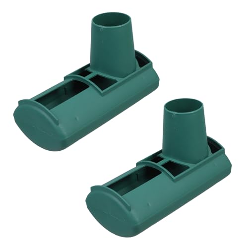 Tofficu 2 Stück Garten Wasserfilter Abdeckung Grüne Drainagefilter für Rasen Schutz vor Laub und Schmutz Effiziente Abflusskontrolle Wartungsreduzierung von Tofficu