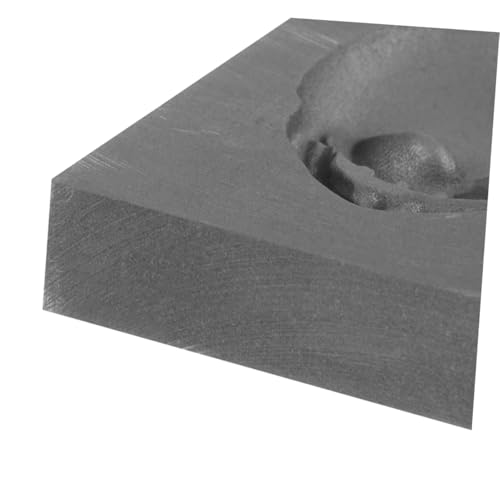 Tofficu 2 Stück Graphit Gussform Schädelform Ingotschmelzform Hochdicht Präzise Gussform Für Silber Kupfer Metallgießen Kreative Schädelgestaltung Für Künstler Und Diy Anwender Tofficu 2 Stück Graphit Gussform Schädelform Ingotschmelzform Hochdicht Präzise Gussform Für Silber Kupfer Metallgießen Kreative Schädelgestaltung Für Künstler Und Diy Anwender von Tofficu