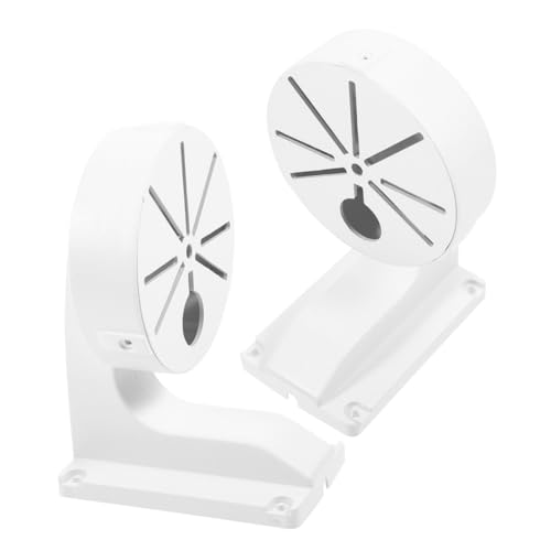 Tofficu 2 Stück Halterung für Überwachungskamera aus Robustem Kunststoff Wetterfest und Langlebig Wandmontage für Dome CCTV Kameras Stabile Befestigung und Flexible Positionierung für von Tofficu