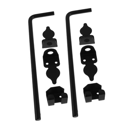 Tofficu 2 Stück Hochleistungsnadel Standardrohrschraube Torfallstange Rohrbolzen Holzzaun Tor Bausatz Beschläge für Zauntore aus Holz Metall -Tore Stopper Tor-Erdungsriegel Plastik Schwarz Tofficu 2 Stück Hochleistungsnadel Standardrohrschraube Torfallstange Rohrbolzen Holzzaun Tor Bausatz Beschläge für Zauntore aus Holz Metall -Tore Stopper Tor-Erdungsriegel Plastik Schwarz von Tofficu