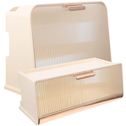 Tofficu 2 Stück Kabel versteckt verstecken Kabelversteck für die Wand montieren Management Auslassversteck Universal Router Regal Router -Organisator Routerspeicher Router -Wandregal Abs von Tofficu