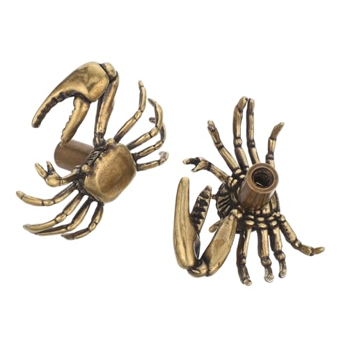 Tofficu 2 Stück Krabben Türgriffe Messing Nautischer Schrankgriff mit Verspieltem Design Robust Langlebig für Küchenkommoden und Kleiderschränke Einfache Montage Küstendekor Tofficu 2 Stück Krabben Türgriffe Messing Nautischer Schrankgriff mit Verspieltem Design Robust Langlebig für Küchenkommoden und Kleiderschränke Einfache Montage Küstendekor von Tofficu