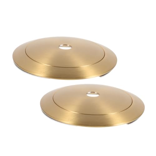 Tofficu 2 Stück Lampensockel Ersatzring aus Robustem Messing Schraubring für Tischlampen und Deckenleuchten Einfache Montage Sicherer Halt Vielseitig Einsetzbar für Wohn Gewerberäume von Tofficu