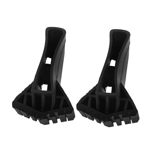 Tofficu 2 Stück Rutschfeste Leiterfußpolster aus Robustem Material Schützende Leiterbeinstopper für Haushaltsleitern Langlebige Ersatzmatten für Stabile Sichere Standfestigkeit und von Tofficu