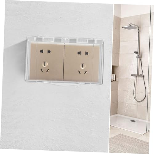 Tofficu 2 Stück Selbstklebende Transparente Steckdosenabdeckung Spritzwassergeschützt Wasserdichte Schutzabdeckung für Wandsteckdosen Praktische Montage Kompakt und Wiederverwendbar für Tofficu 2 Stück Selbstklebende Transparente Steckdosenabdeckung Spritzwassergeschützt Wasserdichte Schutzabdeckung für Wandsteckdosen Praktische Montage Kompakt und Wiederverwendbar für von Tofficu