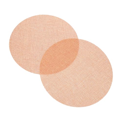 Tofficu 2 Stück Softlight Diffusoren für Deckenleuchten Blendfreier Lampenschirm Hitzebeständig und Design für Kinderzimmer Durchmesser Hellbraun von Tofficu