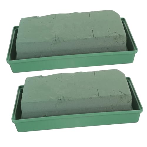 Tofficu 2 Stück Teiliges Blumensteckschaum in Schale Quadratisch Leichter Steckblock mit Wasserspeicherfunktion Geeignet für Frische und Künstliche Blumen DIY Grab Gartendeko Tofficu 2 Stück Teiliges Blumensteckschaum in Schale Quadratisch Leichter Steckblock mit Wasserspeicherfunktion Geeignet für Frische und Künstliche Blumen DIY Grab Gartendeko von Tofficu