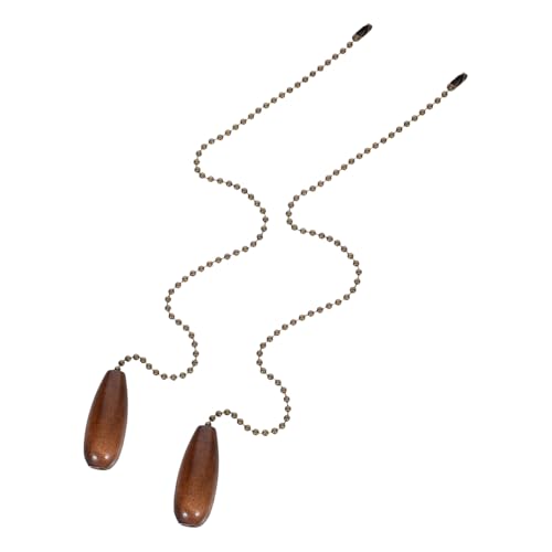 Tofficu 2 Stück Teiliges Deckenventilator Zugkettenset Walnussfarbe Holzanhänger Zugkette Verlängerung für Beleuchtung Schlafzimmer Wohnzimmer Einfache Montage Tofficu 2 Stück Teiliges Deckenventilator Zugkettenset Walnussfarbe Holzanhänger Zugkette Verlängerung für Beleuchtung Schlafzimmer Wohnzimmer Einfache Montage von Tofficu