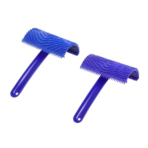 Tofficu 2 Stück Teiliges Gummi muster Farbroller Set Holzmaserung Werkzeug für Realistische Holzstruktur Einfach zu Verwenden Vielseitig für DIY Wand Möbeldekoration Schnelle Anwendung Tofficu 2 Stück Teiliges Gummi muster Farbroller Set Holzmaserung Werkzeug für Realistische Holzstruktur Einfach zu Verwenden Vielseitig für DIY Wand Möbeldekoration Schnelle Anwendung von Tofficu