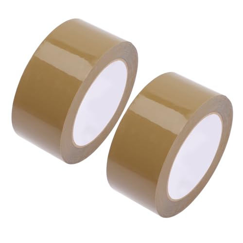 Tofficu 2 Stück Teiliges Karton Packband Stark Klebend Braunes Verpackungsband Reißfestes Versand Klebeband für Versand und Umzug Beschreibbar Langlebig Tofficu 2 Stück Teiliges Karton Packband Stark Klebend Braunes Verpackungsband Reißfestes Versand Klebeband für Versand und Umzug Beschreibbar Langlebig von Tofficu