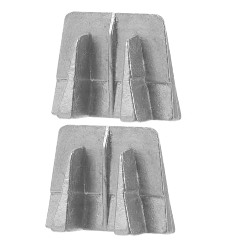 Tofficu 2 Stück Teiliges Metallkeil für Werkzeugstiele Möbelverbindung Keile zur Stielbefestigung von Hammer Axt und Möbeln Einfache Montage Geräuschreduzierend Vielseitig Einsetzbar bei von Tofficu