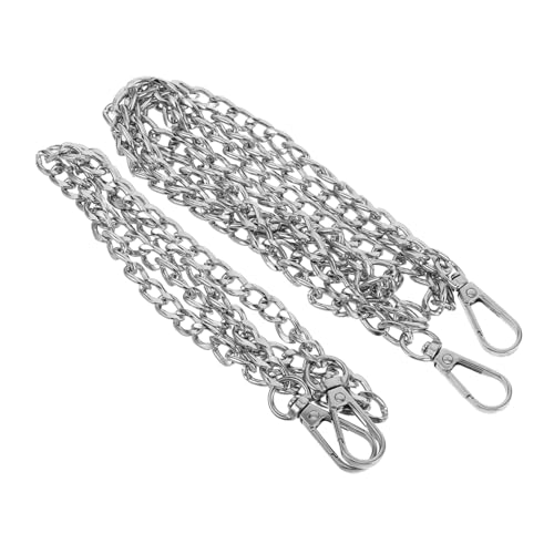 Tofficu 2 Stück Teiliges Metalltaschenketten Langlebigem Eisen Flacher Ersatz Gurt für Umhängetasche Handtasche und Geldbörsen Einfach Anzubringen Robust für Täglichen Gebrauch Tofficu 2 Stück Teiliges Metalltaschenketten Langlebigem Eisen Flacher Ersatz Gurt für Umhängetasche Handtasche und Geldbörsen Einfach Anzubringen Robust für Täglichen Gebrauch von Tofficu