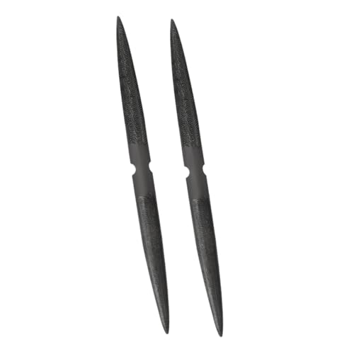 Tofficu 2 Stück Teiliges Schmuck-wachsfeile Doppelseitige Rund Feile mit Spitzem Ende Langlebiges Verschleißfestes Werkzeug für Präzises Schnitzen und Modellieren von Schmuckwachs Tofficu 2 Stück Teiliges Schmuck-wachsfeile Doppelseitige Rund Feile mit Spitzem Ende Langlebiges Verschleißfestes Werkzeug für Präzises Schnitzen und Modellieren von Schmuckwachs von Tofficu