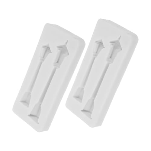 Tofficu 2 Stück Teiliges Silikonform Miniatur laternen für Kerzenherstellung Backform Harzkunst Vielseitig für DIY Kerzen Seifen Herstellung Einfache Reinigung von Tofficu