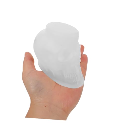Tofficu 2 Stück Teiliges Totenkopf Silikonform Halloween Schädelform für Kerzen Harz Seife Wachs DIY Basteln Detailreiche Schädel Silikonform für Kreative Handwerksprojekte Tofficu 2 Stück Teiliges Totenkopf Silikonform Halloween Schädelform für Kerzen Harz Seife Wachs DIY Basteln Detailreiche Schädel Silikonform für Kreative Handwerksprojekte von Tofficu
