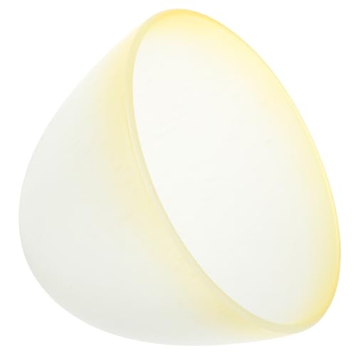 Tofficu 2 Stück Teiliges Zylindrischer Lampenschirm Glaslampenschirm für Pendelleuchte Wandlampe Kronleuchter Einfacher Lampenschirm zur Lichtstreuung und Augenschutz von Tofficu