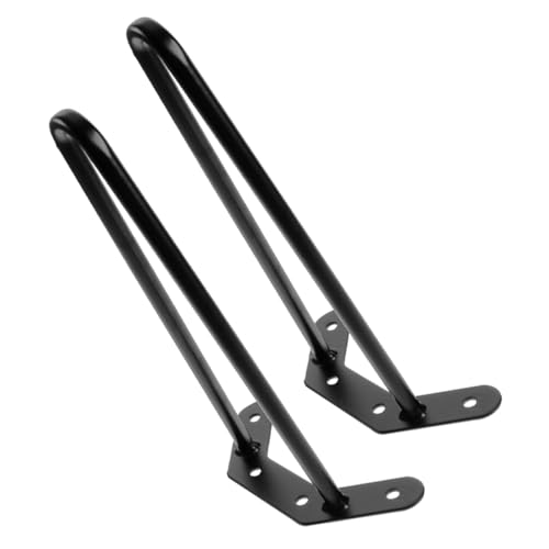 Tofficu 2 Stück Tischbeine Hairpin Metall Beine für Möbel DIY Projekt Höhe Langlebig Installieren für Couchtisch Nachttisch und Schreibtisch Tofficu 2 Stück Tischbeine Hairpin Metall Beine für Möbel DIY Projekt Höhe Langlebig Installieren für Couchtisch Nachttisch und Schreibtisch von Tofficu