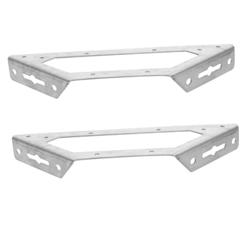 Tofficu 2 Stück Trapezförmige Eckhalterungen Vielseitige Winkelträger für Tisch Regal und Schrank Langlebig Installieren Universelles Design Tofficu 2 Stück Trapezförmige Eckhalterungen Vielseitige Winkelträger für Tisch Regal und Schrank Langlebig Installieren Universelles Design von Tofficu