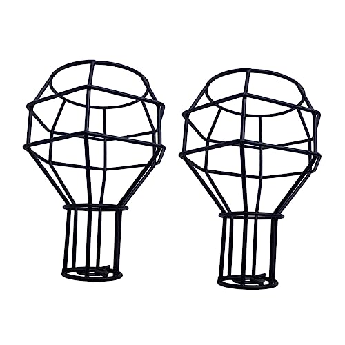 Tofficu 2 Stück Vintage Lampenschirm Eisen Kunst Lampenschirm für Pendelleuchten und Kronleuchter Retro Deckenlampe Stilvolle Lampenabdeckung für Zuhause Dekoration von Tofficu