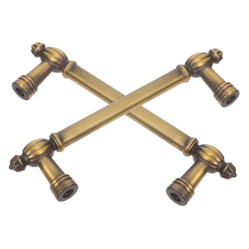 Tofficu 2 Stück Vintage Schrankgriffe aus Massivem Zinklegierung Antike Langlebige Cabinet Drawer Pulls mit Lochabstand Einfach zu Montierende Griffe für Schränke Kleiderschränke Tofficu 2 Stück Vintage Schrankgriffe aus Massivem Zinklegierung Antike Langlebige Cabinet Drawer Pulls mit Lochabstand Einfach zu Montierende Griffe für Schränke Kleiderschränke von Tofficu