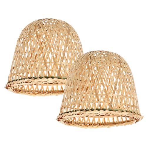 Tofficu 2 Stück Woven Lampenschirm Leichte Langlebige Lampenabdeckung für Pendelleuchte Schützt Augen vor Grellem Licht Rustikaler Stil für Wohnzimmer Esszimmer Einfache Montage Tofficu 2 Stück Woven Lampenschirm Leichte Langlebige Lampenabdeckung für Pendelleuchte Schützt Augen vor Grellem Licht Rustikaler Stil für Wohnzimmer Esszimmer Einfache Montage von Tofficu