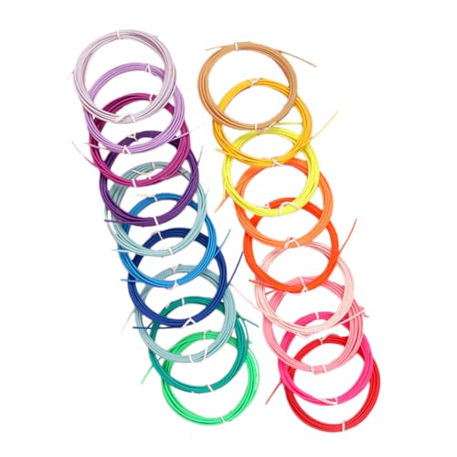 Tofficu 20 Rollen Stiftverbrauchsmaterial 3D Druckzubehör 3D Doodler Stiftminen 3D Stiftfüllung Druckzubehör 3D Druckstiftdrähte 3D Druckerteile 3D Stiftmaterialien 3D Stiftminen Pcl Tofficu 20 Rollen Stiftverbrauchsmaterial 3D Druckzubehör 3D Doodler Stiftminen 3D Stiftfüllung Druckzubehör 3D Druckstiftdrähte 3D Druckerteile 3D Stiftmaterialien 3D Stiftminen Pcl von Tofficu