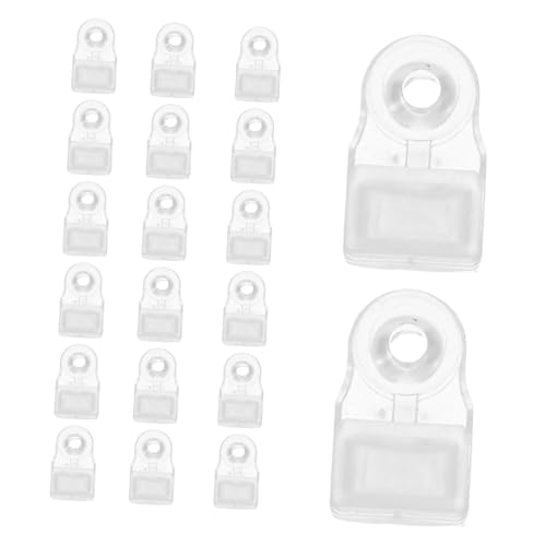 Tofficu 20 Satz Spiegelhalter Clips Klare Kunststoff Glasplattenklemmen Rahmlose Spiegelhalter mit Schrauben für Schrank Wand Tür und Bilderrahmen Stabile Glas Spiegelbefestigung Tofficu 20 Satz Spiegelhalter Clips Klare Kunststoff Glasplattenklemmen Rahmlose Spiegelhalter mit Schrauben für Schrank Wand Tür und Bilderrahmen Stabile Glas Spiegelbefestigung von Tofficu