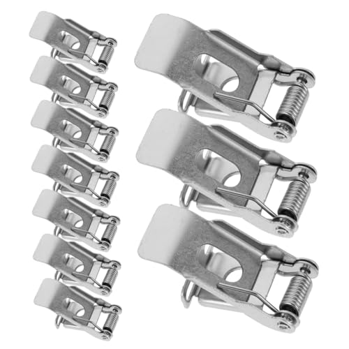 Tofficu 20 Stück Federspannklammern für Einbauleuchten Hochharte Halterung für Deckeneinbaustrahler und Flachpaneelleuchten Einfache Montage Stabile Befestigung für LED Downlights von Tofficu
