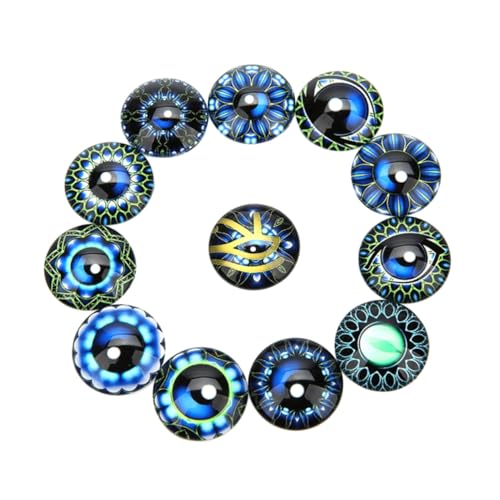 Tofficu 20 Stück Runde Glas Cabochon Patches DIY Schmuckmaterial Edelstein Glasaufkleber für Kreative Schmuckgestaltung und Bastelarbeiten Blaue Muster für Ohrringe Uhren Dekorationen Tofficu 20 Stück Runde Glas Cabochon Patches DIY Schmuckmaterial Edelstein Glasaufkleber für Kreative Schmuckgestaltung und Bastelarbeiten Blaue Muster für Ohrringe Uhren Dekorationen von Tofficu
