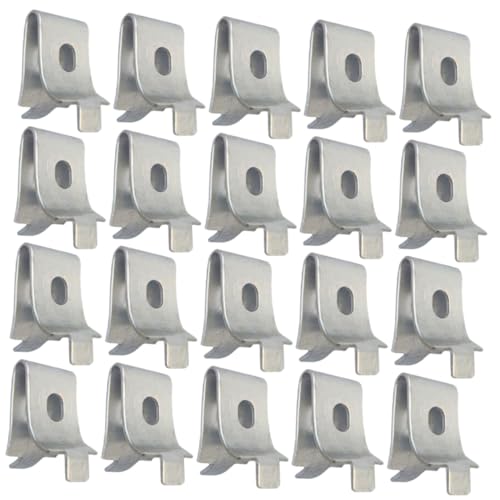 Tofficu 20 Stück Teiliges Edelstahl Regalträger Clips Pilaster Regalstützen Rostfrei Stabil für Glas Holzregale Geeignet Schrank Bücherregal Küche Vielseitig Einsetzbar Tofficu 20 Stück Teiliges Edelstahl Regalträger Clips Pilaster Regalstützen Rostfrei Stabil für Glas Holzregale Geeignet Schrank Bücherregal Küche Vielseitig Einsetzbar von Tofficu