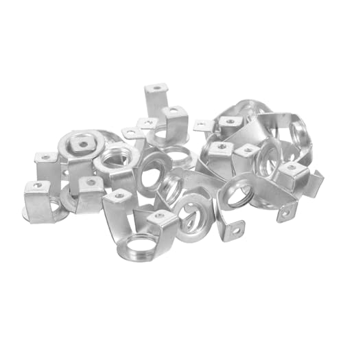 Tofficu 20 Stück Teiliges Lampenhalterung Lampenfassung Zubehör Halterung Ersatzteile für Vielseitige Beleuchtungsanwendungen Robust und Stabil für Einfache Reparatur und Montage von Tofficu