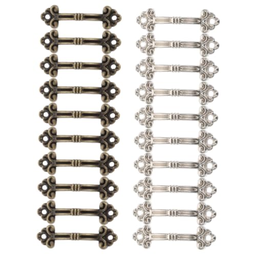 Tofficu 20 Stück Teiliges Vintage Schubladengriffe aus Holz und Legierung Einfache Montage Glatte Oberfläche für Kommoden Küchen Schuhschränke Dekorative Mini möbelgriffe für Zuhause und Tofficu 20 Stück Teiliges Vintage Schubladengriffe aus Holz und Legierung Einfache Montage Glatte Oberfläche für Kommoden Küchen Schuhschränke Dekorative Mini möbelgriffe für Zuhause und von Tofficu